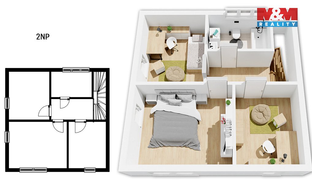 Prodej domu 96 m² s pozemkem 150 m², Květnice – náhled fotky 6