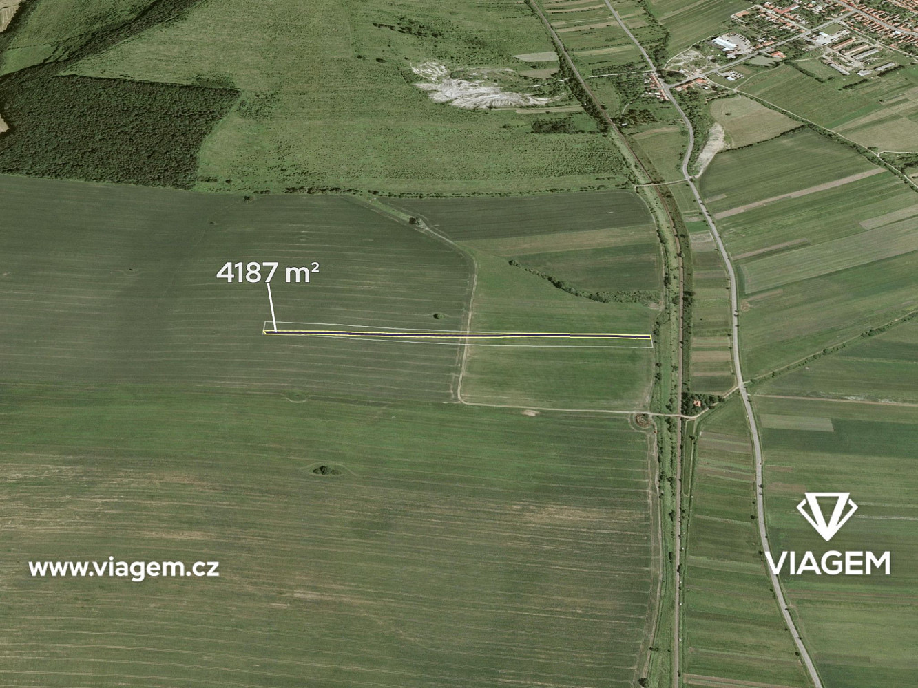 Pole 4 187 m², Podíl 50 % o výměře 2 094 m², Javorník
