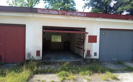 Řadová garáž Tanvald, Údolí Kamenice, Tanvald, okres Jablonec nad Nisou