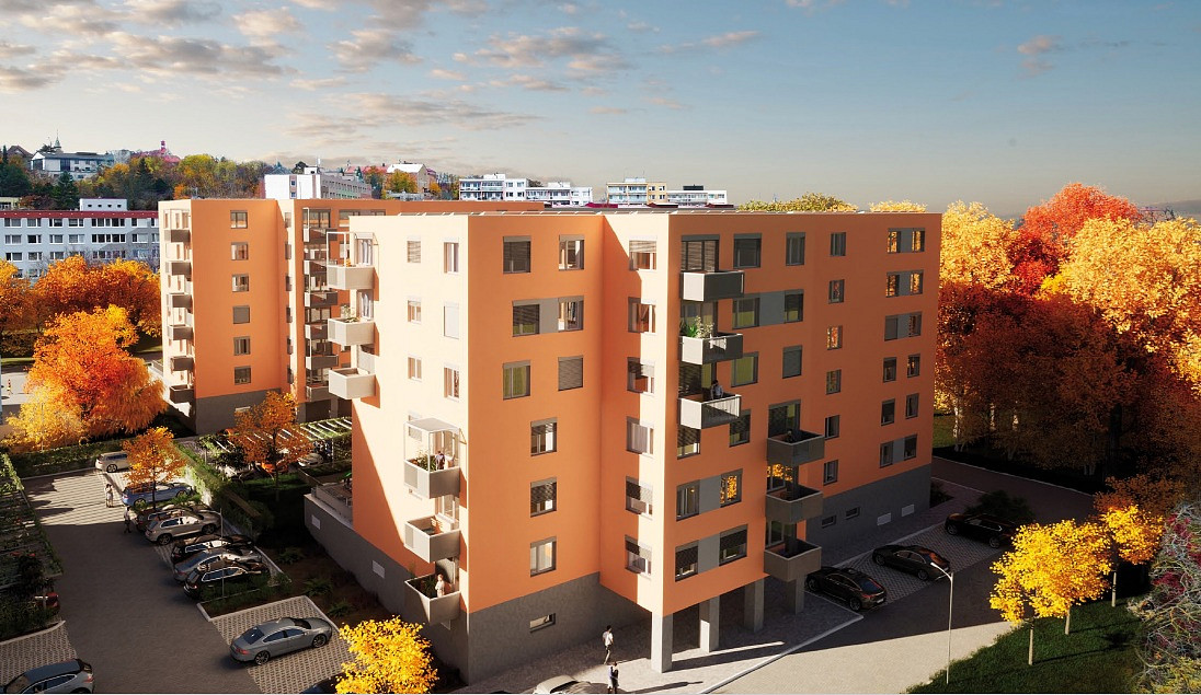Prodej bytu 2+kk 64 m² – pohled 2