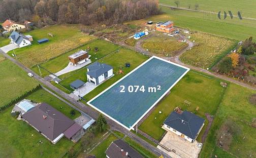 Prodej stavebního pozemku 2 074 m², Rychvald, okres Karviná