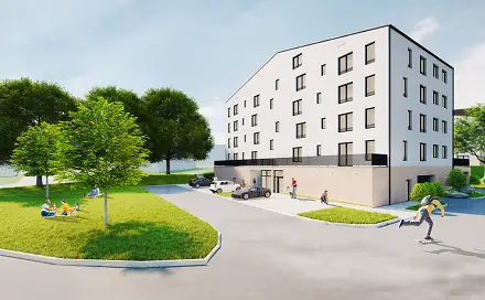 Bytový dům NOMO, Nové Město na Moravě, Žďárská, Nové Město na Moravě