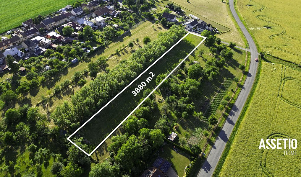 Prodej stavebního pozemku 3 880 m², Bohuňovice – náhled fotky 9