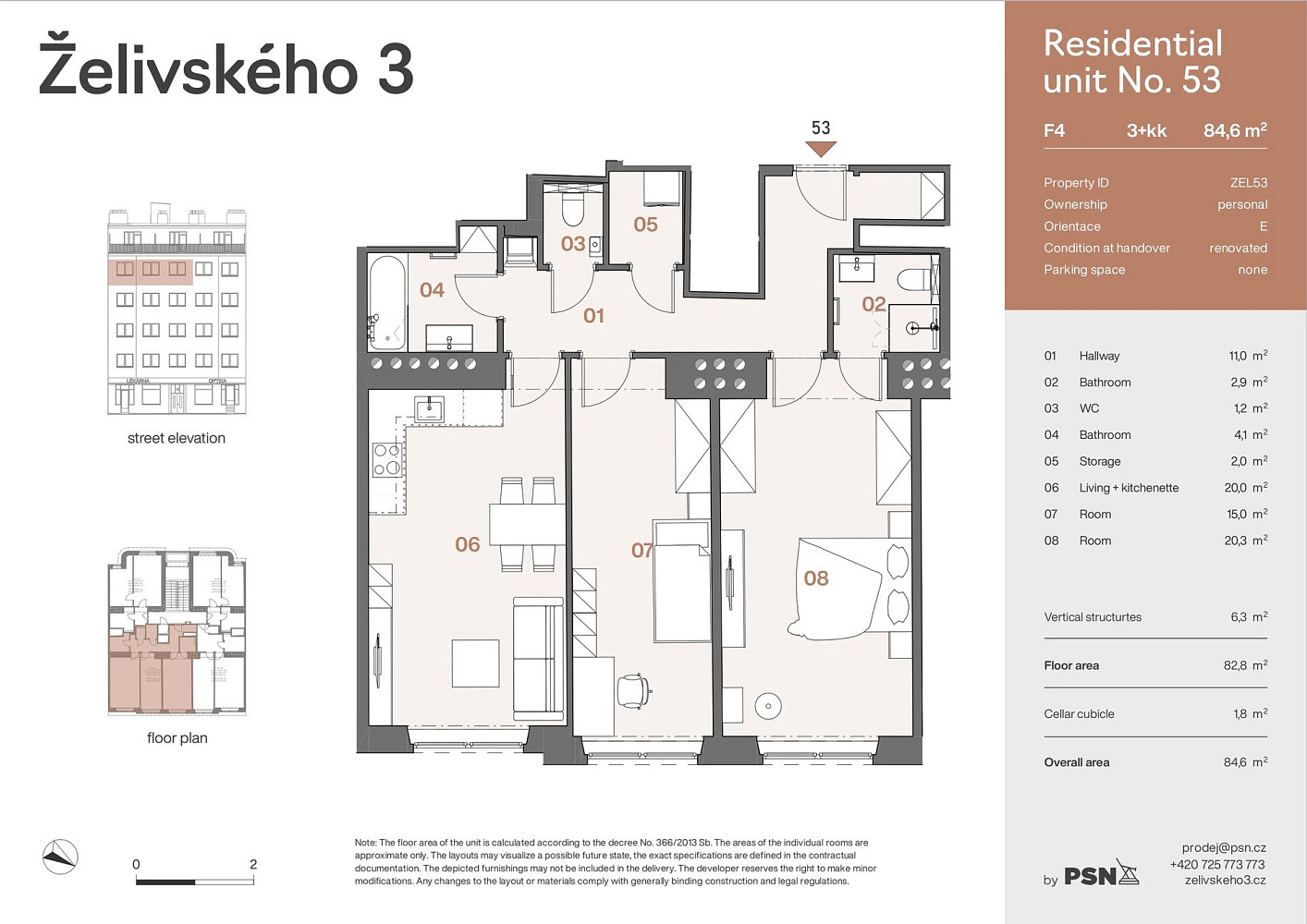 Prodej bytu 3+kk 77 m² — photo 3