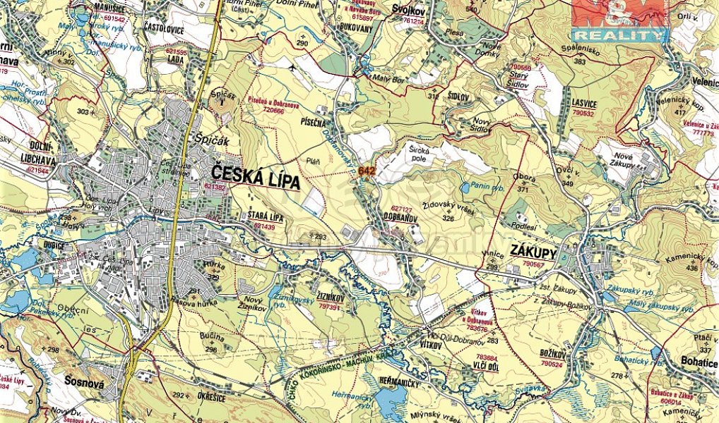Prodej louky 50 m², Česká Lípa – náhled fotky 5