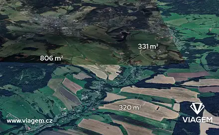 Prodej pole 1 457 m², Cvikov, okres Česká Lípa