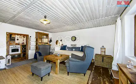 Prodej chaty/chalupy 92 m² s pozemkem 395 m², Spálené Poříčí - Číčov, okres Plzeň-Jih