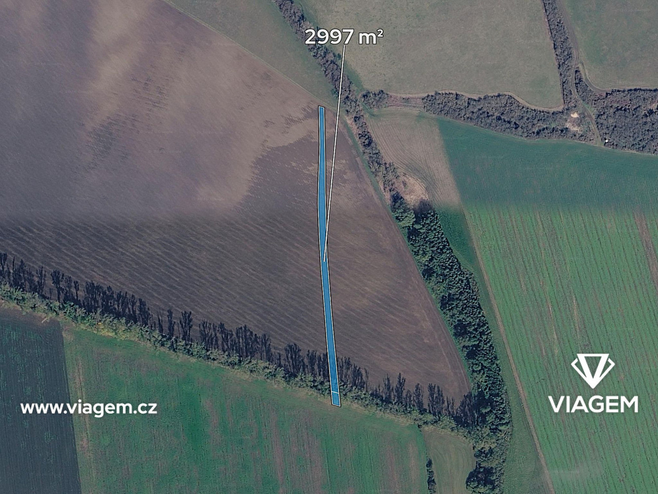 Prodej pole 999 m² — photo 2
