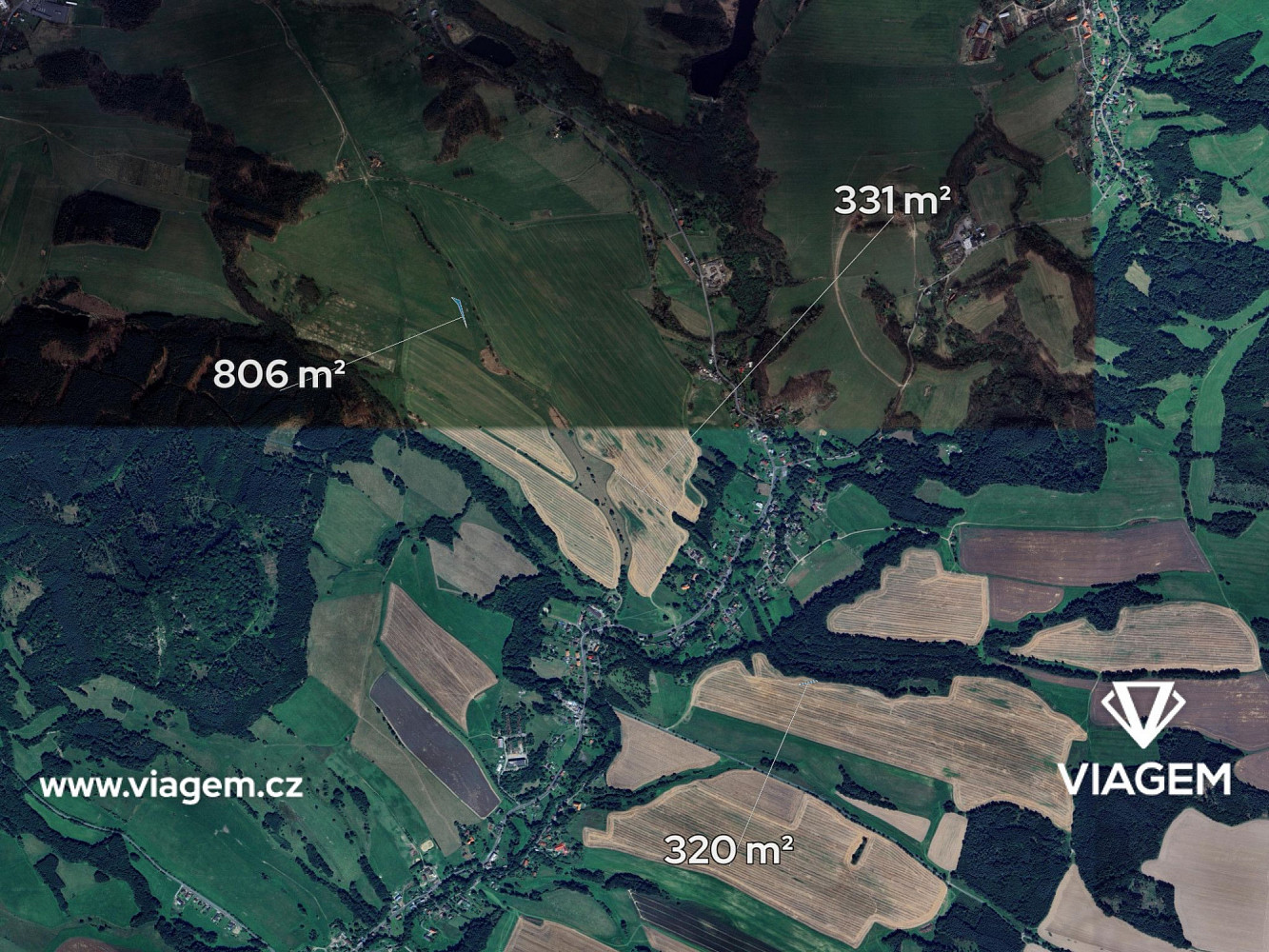 Prodej pole 1 457 m² – fotografie 2