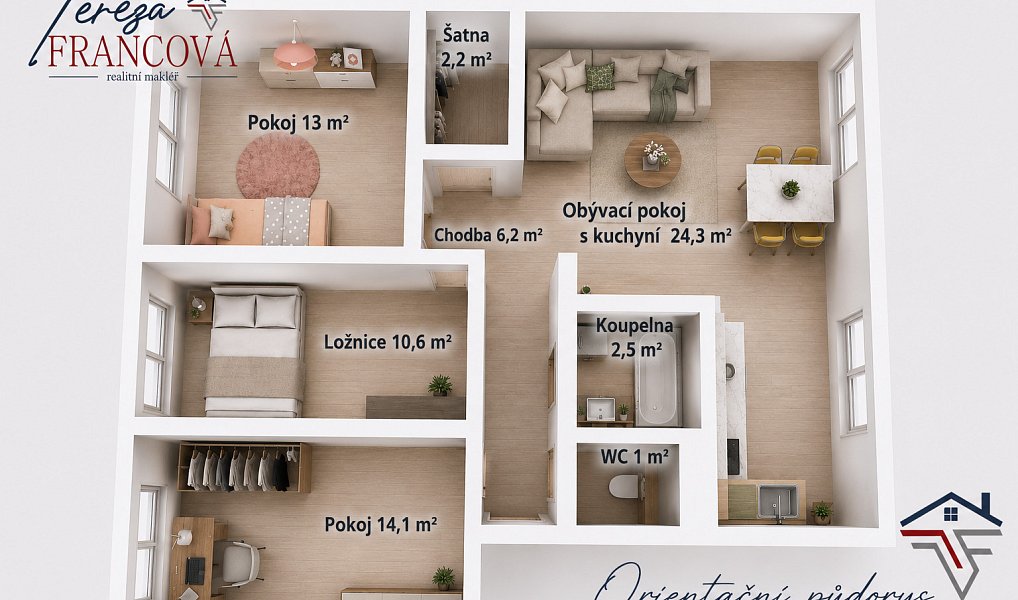 Prodej bytu 4+kk 76 m², Kopřivnice – náhled fotky 25