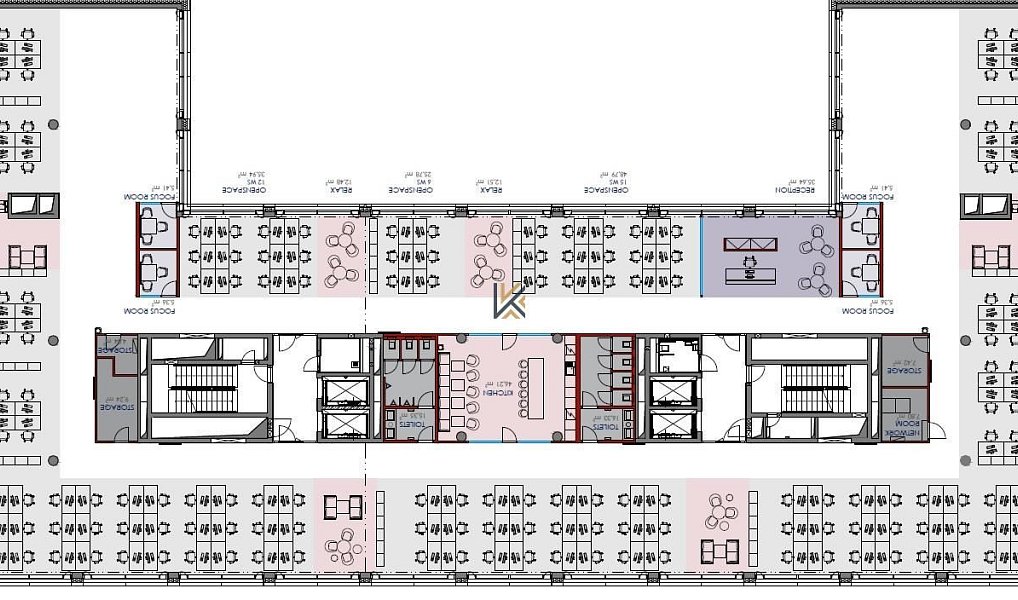 Pronájem kanceláře 1 418 m², Praha – náhled fotky 6
