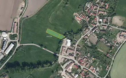 Prodej pole 4 745 m², Rosice, okres Chrudim