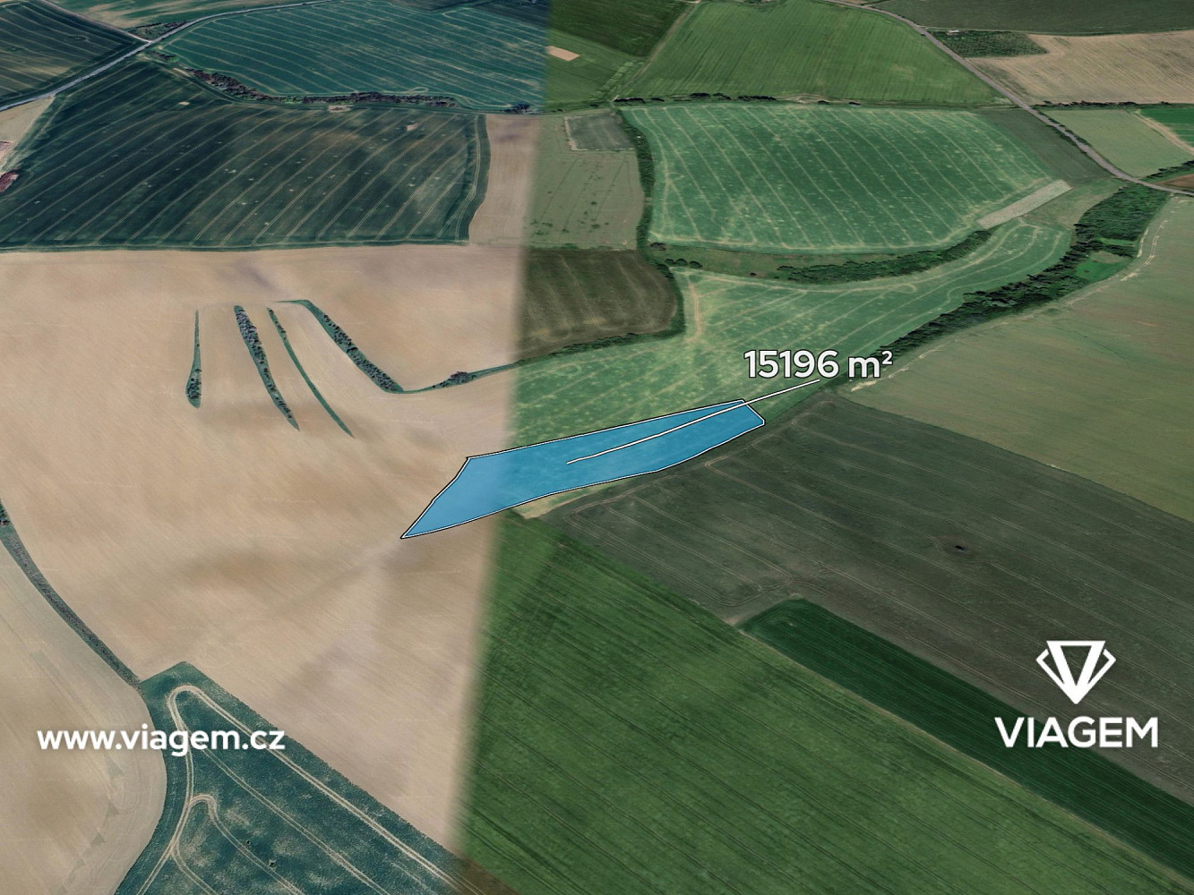 Prodej pole 15 196 m²