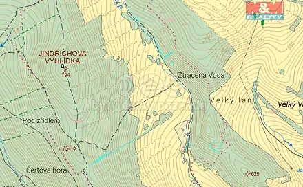 Prodej pozemku 5 528 m², Město Albrechtice, okres Bruntál