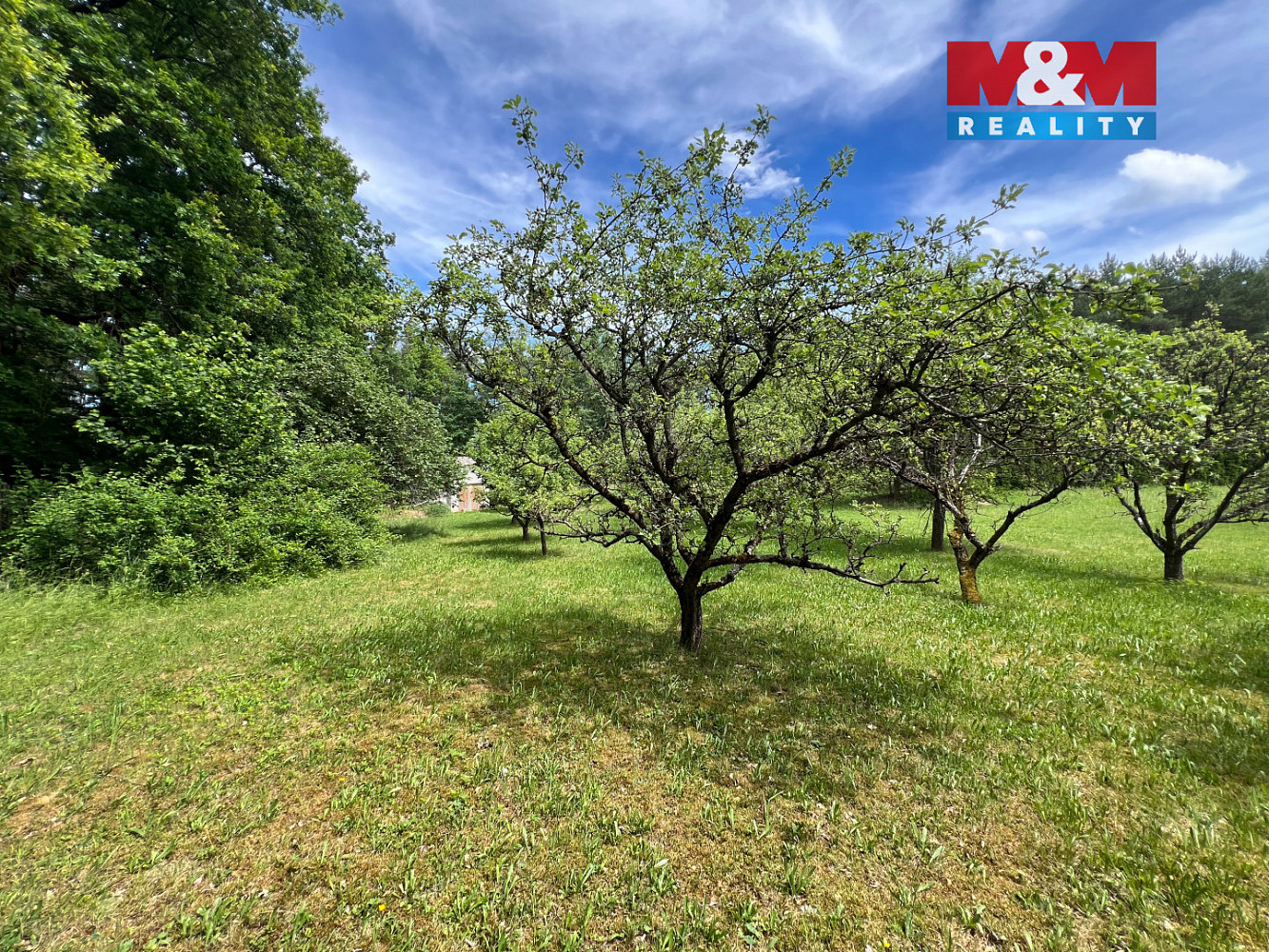 Rekreační zahrada se zděným zázemím, Strakonice, 1483 m² – pohled 4