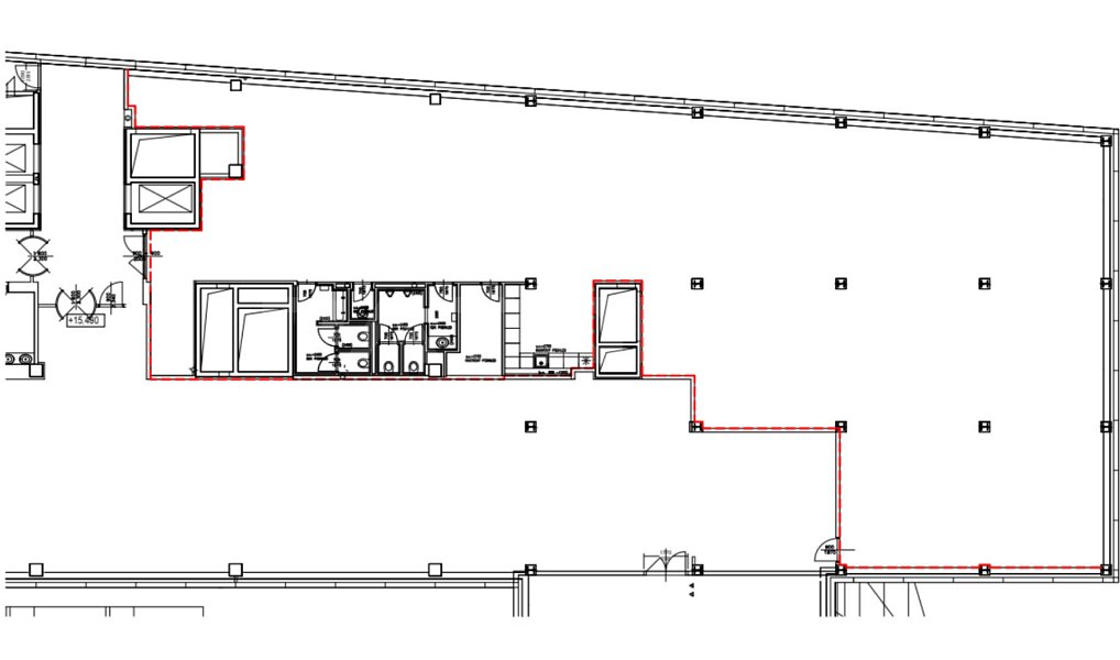 Pronájem kanceláře 1 092 m², Praha – náhled fotky 3
