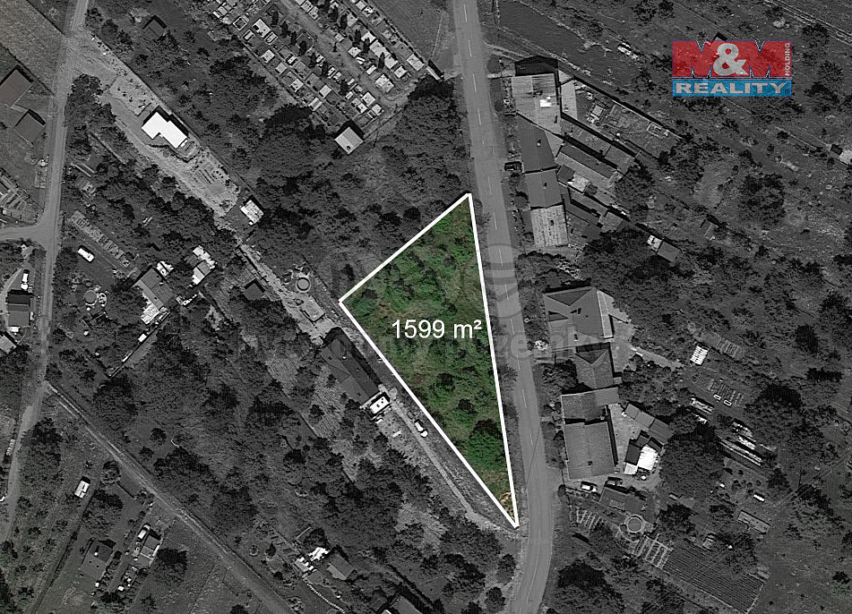 Prodej stavebního pozemku 1 599 m²