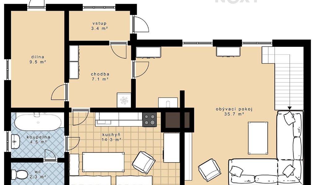 Prodej domu 141 m² s pozemkem 9 378 m², Loučovice – náhled fotky 23