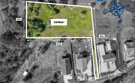 Prodej stavebního pozemku 3 240 m², Za školou, Bystřany - Světice, okres Teplice