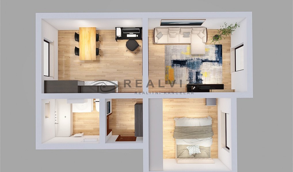 Prodej bytu 2+1 52 m², České Budějovice – náhled fotky 13