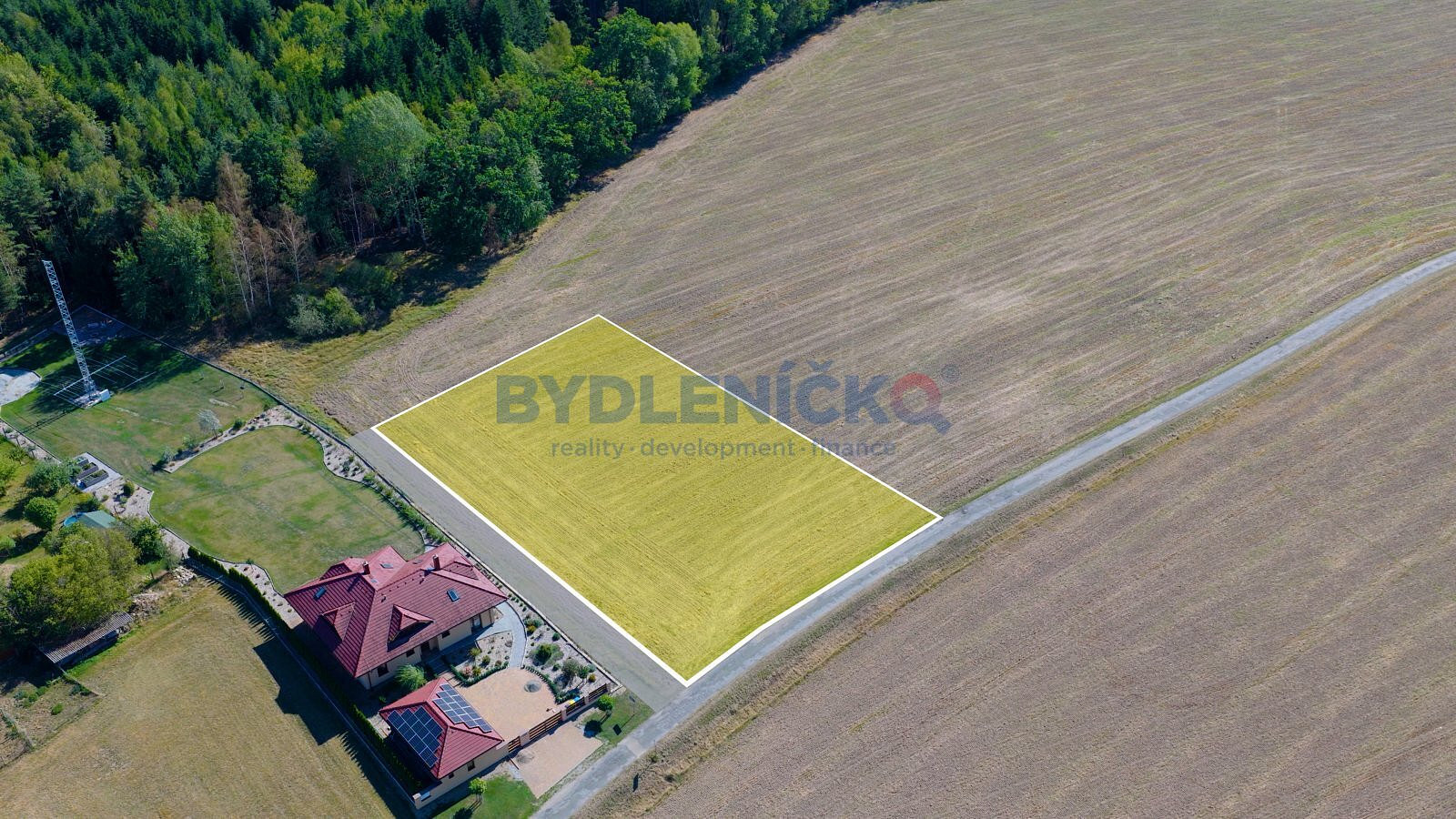 Prodej stavebního pozemku 2 158 m² – fotografie 3