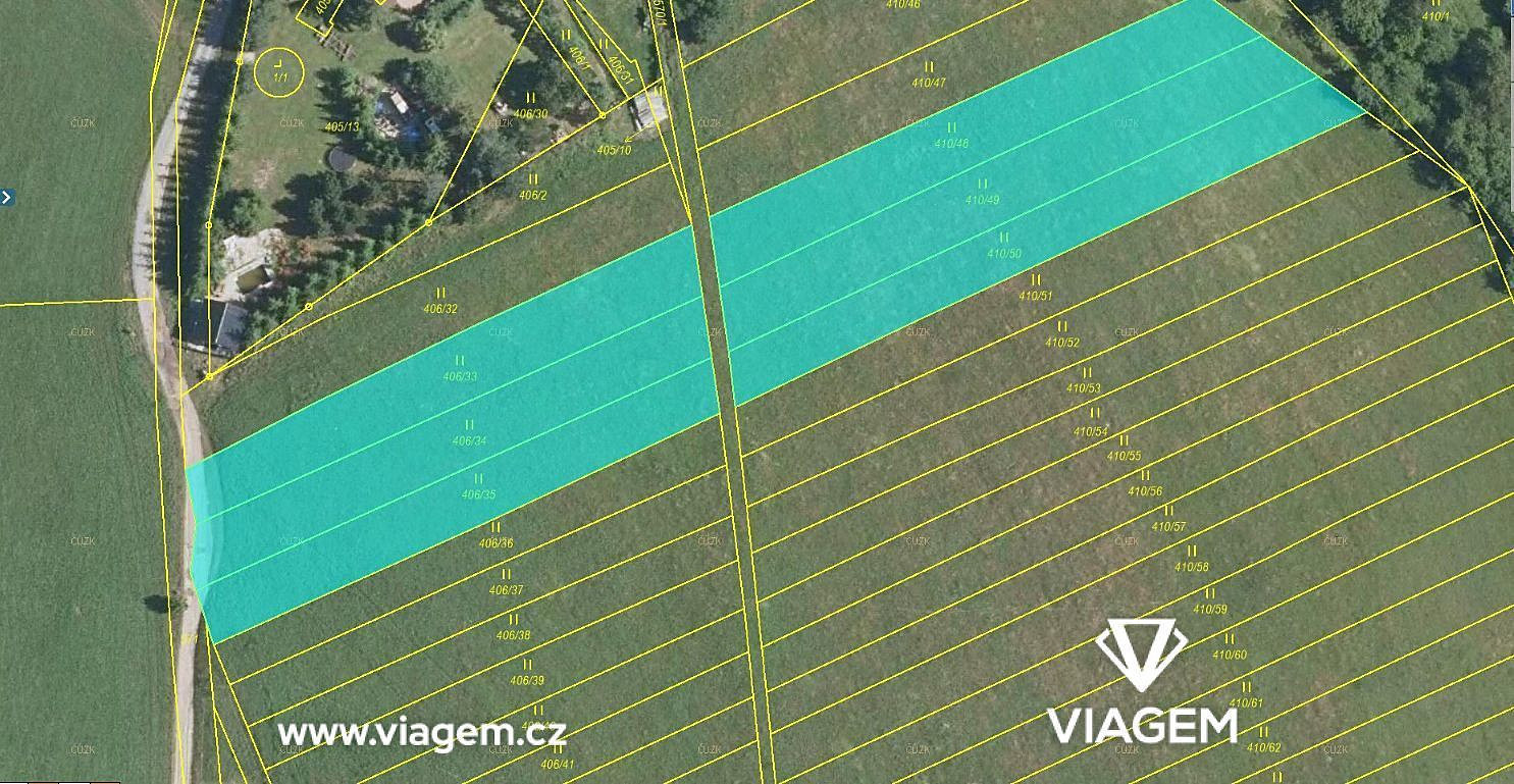 Prodej pole 610 m²