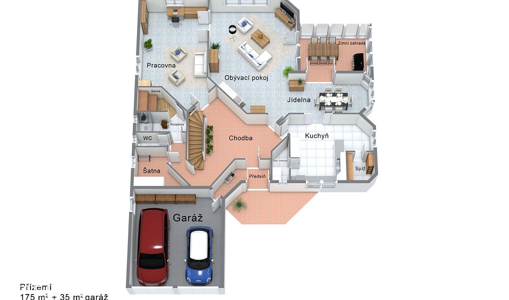 Prodej domu 512 m² s pozemkem 973 m², Jesenice – náhled fotky 33
