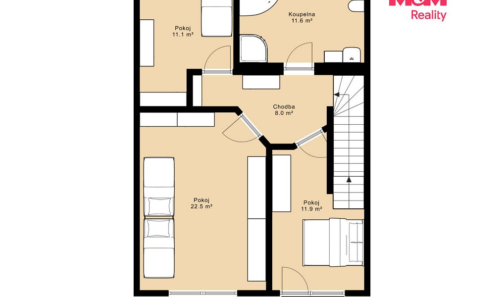 Prodej domu 157 m² s pozemkem 454 m², Prachatice – náhled fotky 10