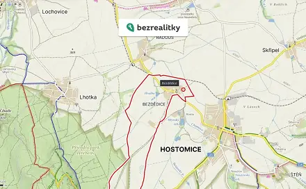 Prodej stavebního pozemku 1 582 m², Hostomice, okres Beroun
