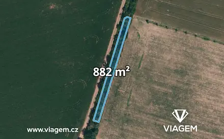 Prodej lesa 882 m², Těšetice, okres Znojmo