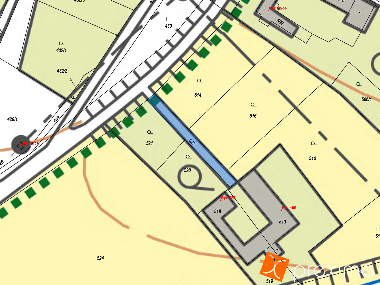 Prodej pozemku 79 m² – fotografie 3