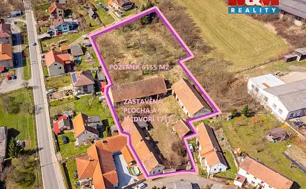 Prodej domu 164 m² s pozemkem 6 155 m², Křečovice, okres Benešov