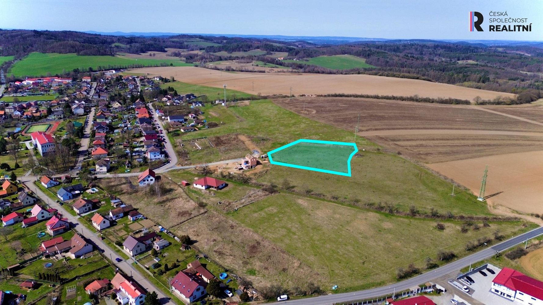 Prodej stavebního pozemku 3 776 m²