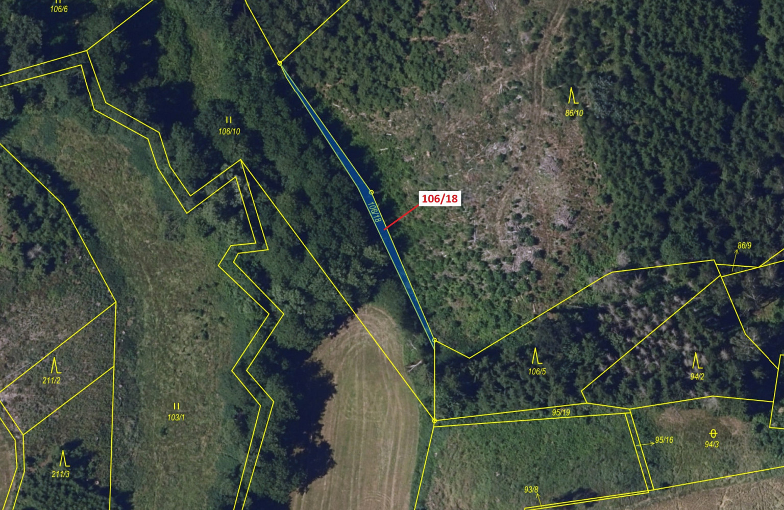 Dražba louky 135 m² — photo 2