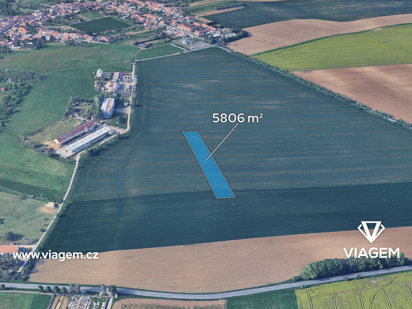 Prodej pole 580 m²