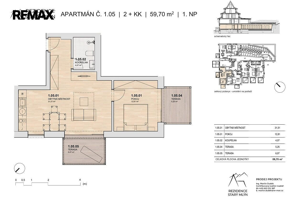 Prodej bytu 2+kk 48 m² – fotografie 5
