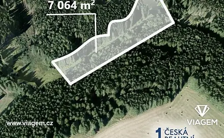 Prodej zahrady 3 532 m², Útvina, okres Karlovy Vary