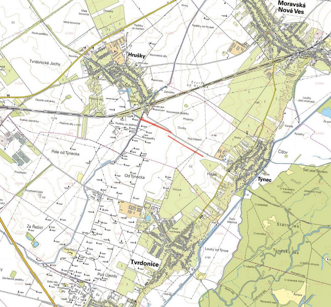Prodej pole 14 821 m²