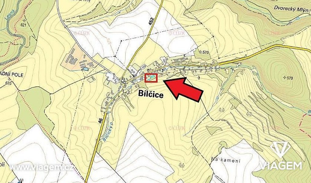 Prodej zahrady 955 m², Bílčice – náhled fotky 3