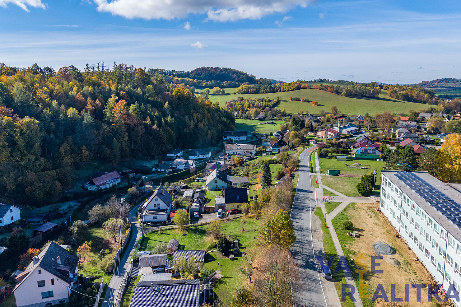 Prodej, stavební pozemek, Hrabišín, okr. Šumperk – pohled 4