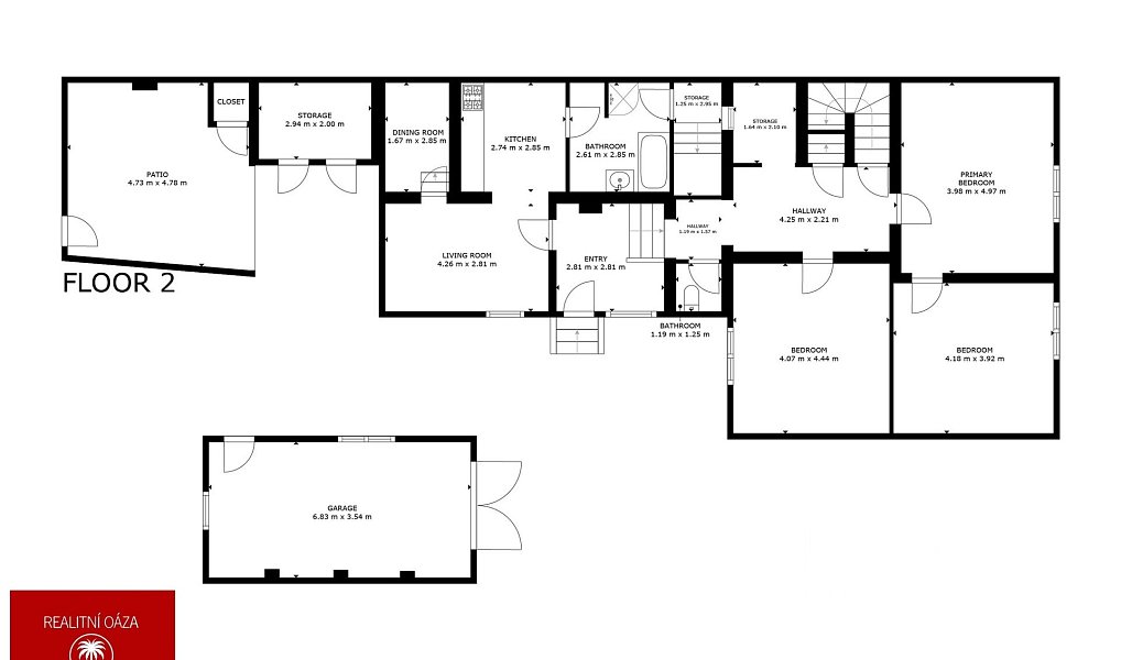 Prodej domu 134 m² s pozemkem 712 m², Tetín – náhled fotky 26