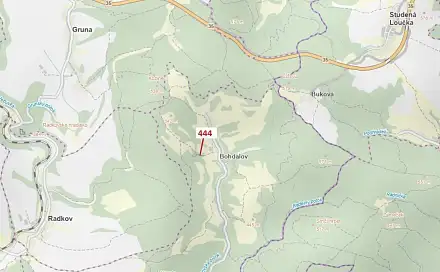 Dražba lesa 302 m², Maletín