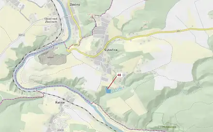Dražba lesa 8 962 m², Sýkořice