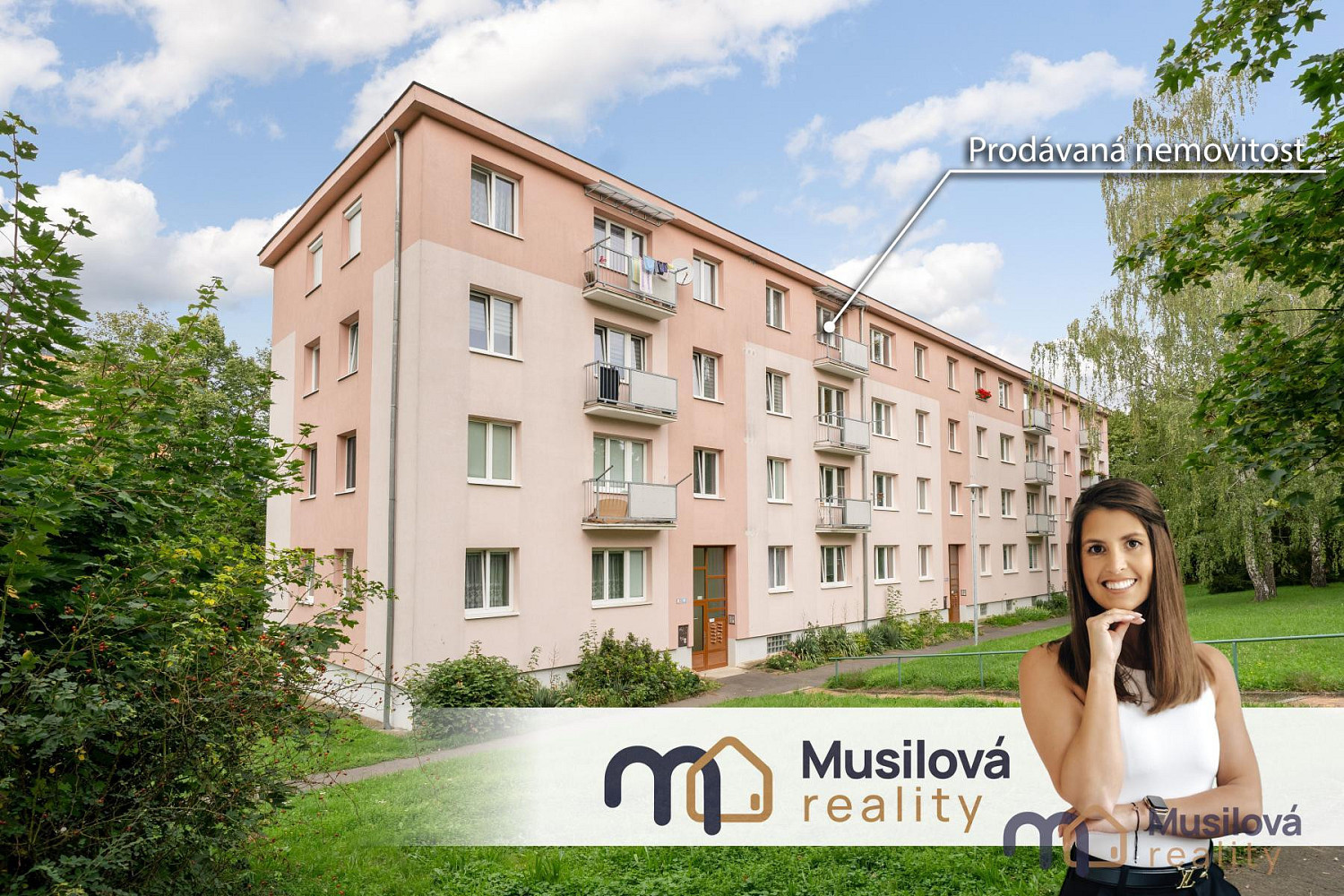 Prodej bytu 2+kk 54 m²