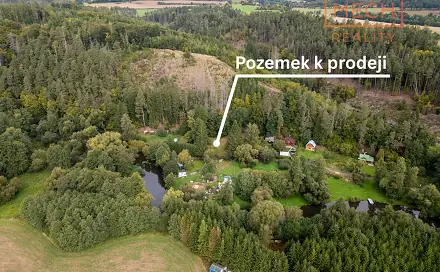 Prodej stavebního pozemku 1 248 m², Libež, okres Benešov