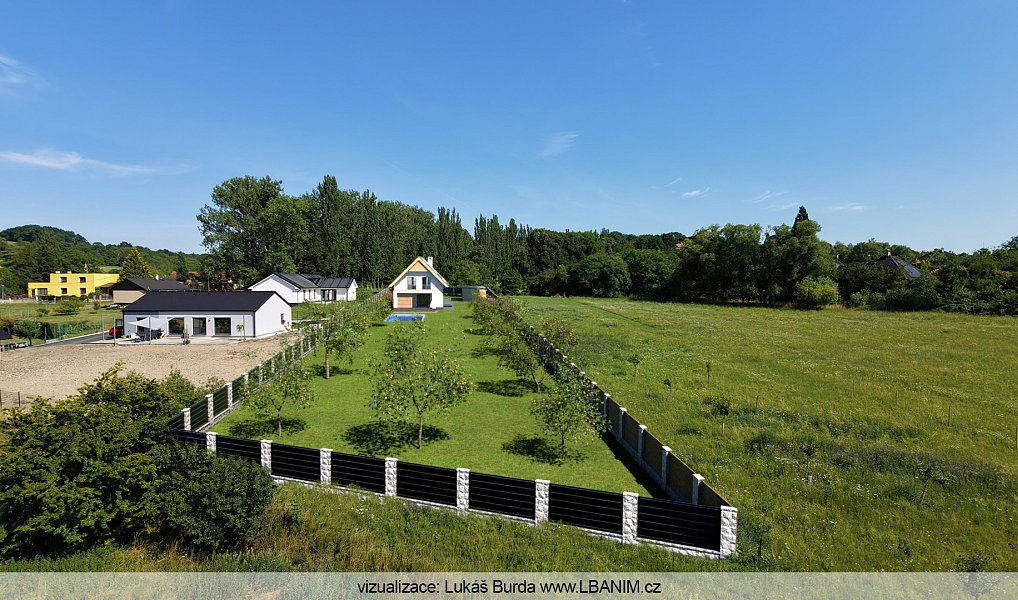 Prodej stavebního pozemku 2 612 m², Domousnice – náhled fotky 11