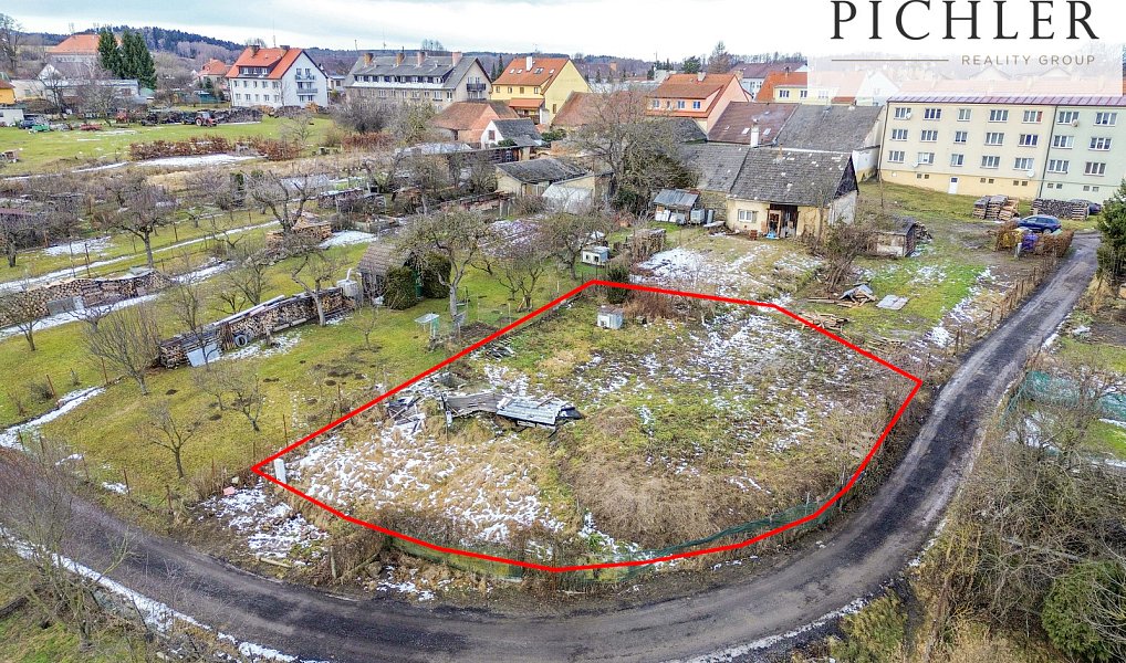 Prodej stavebního pozemku 653 m², Horní Stropnice – náhled fotky 5