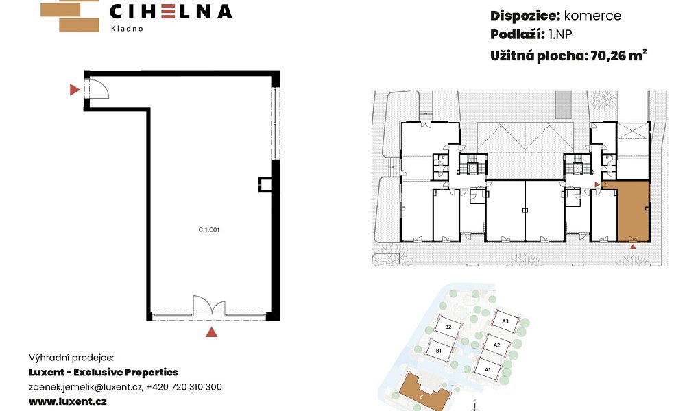 Pronájem obchodních prostor 70 m², Kladno – náhled fotky 9