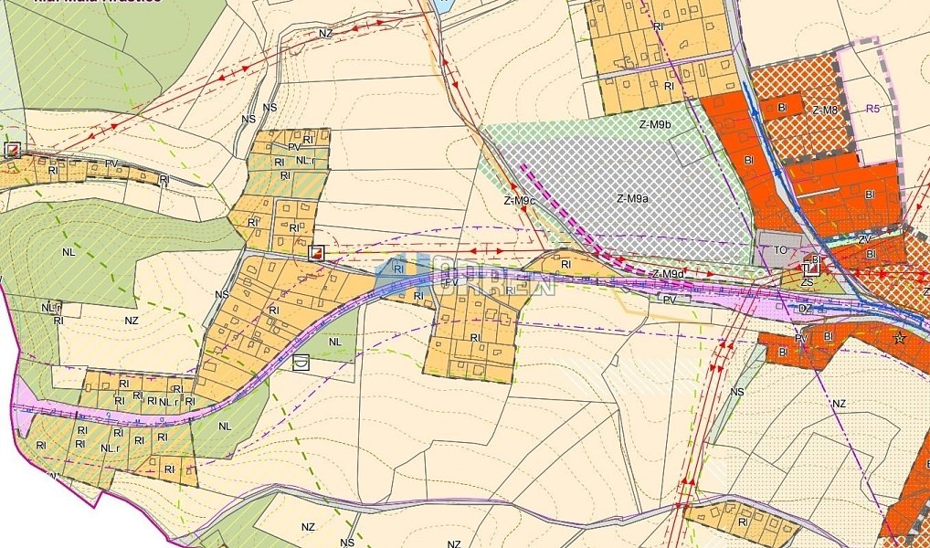 Prodej zahrady 1 800 m², Malá Hraštice – náhled fotky 11