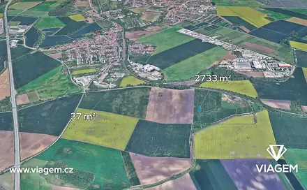 Prodej pole 1 385 m², Brno